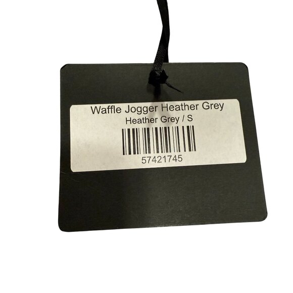 DYI Women's Waffle Jogger Pants Heather Grey Size Small - Picture 8 of 9